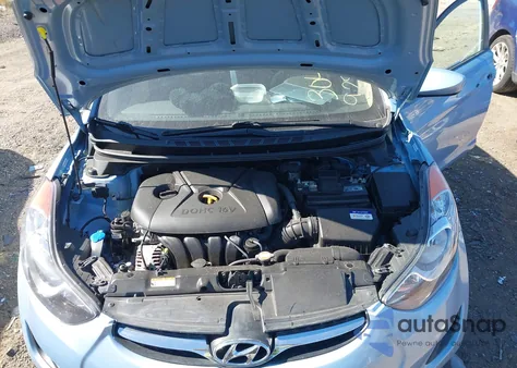 2011 Hyundai Elantra Gls (Ulsan Plant) from USA, damaged, VIN KMHDH4AE7BU120820